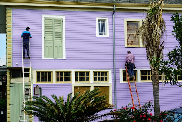 bardage-maison-violet
